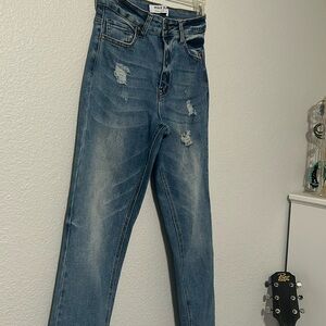 Wax Jean collection, size 1/25, light- medium blue wash